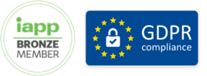 Quality- iapp Bronze Member Trust Logos iapp Bronze Member and GDPR compliance